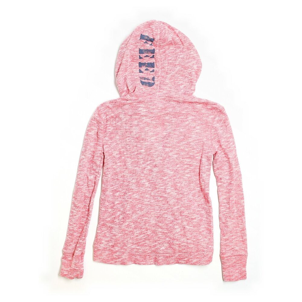 Women Feed USA + by Target Full Zip Hoody Heathered Sweatshirt Jacket Size XS